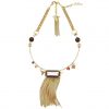 MILTON-FIRENZE Fashion Jewelry Necklace Fringe